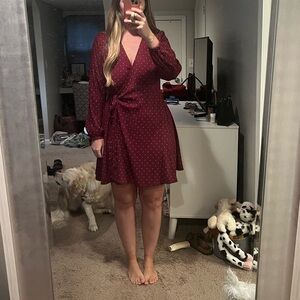 Loft Wrap Around Dress